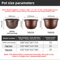 Load image into Gallery viewer, Lotus Plastic Flower Pots, Brown Planters with Drainage for Water Plants & Garden, Bulk Supply