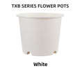 Load image into Gallery viewer, Conical Flower Pot Covers, Modern Plastic Planters, White/Gold/Blackish Gold, Large Tall Planters for Indoor Gardening, Bulk Supply