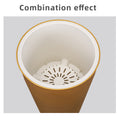 Load image into Gallery viewer, Conical Flower Pot Covers, Modern Plastic Planters, White/Gold/Blackish Gold, Large Tall Planters for Indoor Gardening, Bulk Supply