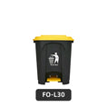 Load image into Gallery viewer, Hands-Free Step Pedal Trash Cans, 30L/50L/80L Plastic Waste Bins, Bulk Supply
