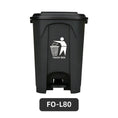 Load image into Gallery viewer, Hands-Free Step Pedal Trash Cans, 30L/50L/80L Plastic Waste Bins, Bulk Supply