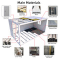 Load image into Gallery viewer, Detachable Quick-Assemble Steel Container House, 3.6x6m Prefabricated Modular Home, Bulk Supply