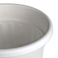 Load image into Gallery viewer, OUMUHE 12.6Inch Plastic Planters with Drainage and Saucers, Set of 4, Large Flower Pots for Indoor Outdoor Plants, Available in Terracotta & White
