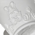 Load image into Gallery viewer, OUMUHE 11.4 Inch Plastic Planters with Drainage and Saucers, Set of 3, Decorative Flower Pots for Indoor Outdoor Use, Available in Terracotta & White