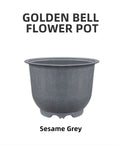 Load image into Gallery viewer, golden bell chinese style plastic flower pots 5 colors ZA series
