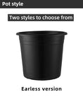 Load image into Gallery viewer, Galvanized Bucket Plastic Plant Pots with Dual Handle/Earless Options, Multi-Size Available for Indoor & Outdoor Gardening, Bulk Supply

