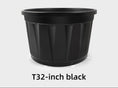 Load image into Gallery viewer, Fluted Plastic Nursery Pots, Heavy-Duty Black Planters with Drainage Holes, Bulk Supply for US & Middle East
