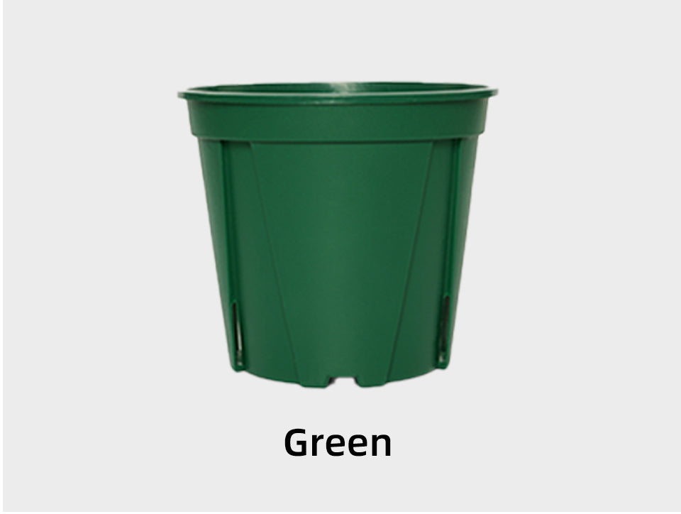 Green Mountains Root Control Plastic Flower Pots, Multi-Size, 3 Color Options for Indoor & Outdoor Gardening, Bulk Supply