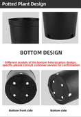 Load image into Gallery viewer, Money Tree Plastic Flower Pots, Multi-Size with Drainage Holes, Heavy Duty Nursery Pots for Indoor & Outdoor Gardening, Bulk Supply

