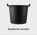 Load image into Gallery viewer, Galvanized Bucket Plastic Plant Pots with Dual Handle/Earless Options, Multi-Size Available for Indoor & Outdoor Gardening, Bulk Supply
