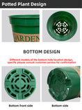 Load image into Gallery viewer, Net Bottom Gallon Plastic Flower Pots, Green Planters with Drainage for Gardening, Bulk Supply
