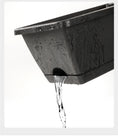 Load image into Gallery viewer, Huolun Rectangular Plastic Flower Pots, Self-Watering Window Boxes with Drainage, Bulk Supply
