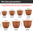 Load image into Gallery viewer, Golden Bell Chinese Style Flower Pots, Imitation Ceramic Plastic Planters, 5 Color Options, Large Decorative Planters for Gardening, Bulk Supply
