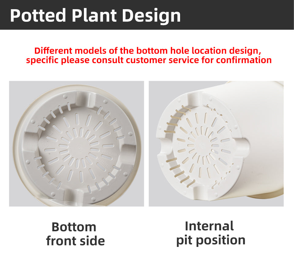 Conical Flower Pot Covers, Modern Plastic Planters, White/Gold/Blackish Gold, Large Tall Planters for Indoor Gardening, Bulk Supply