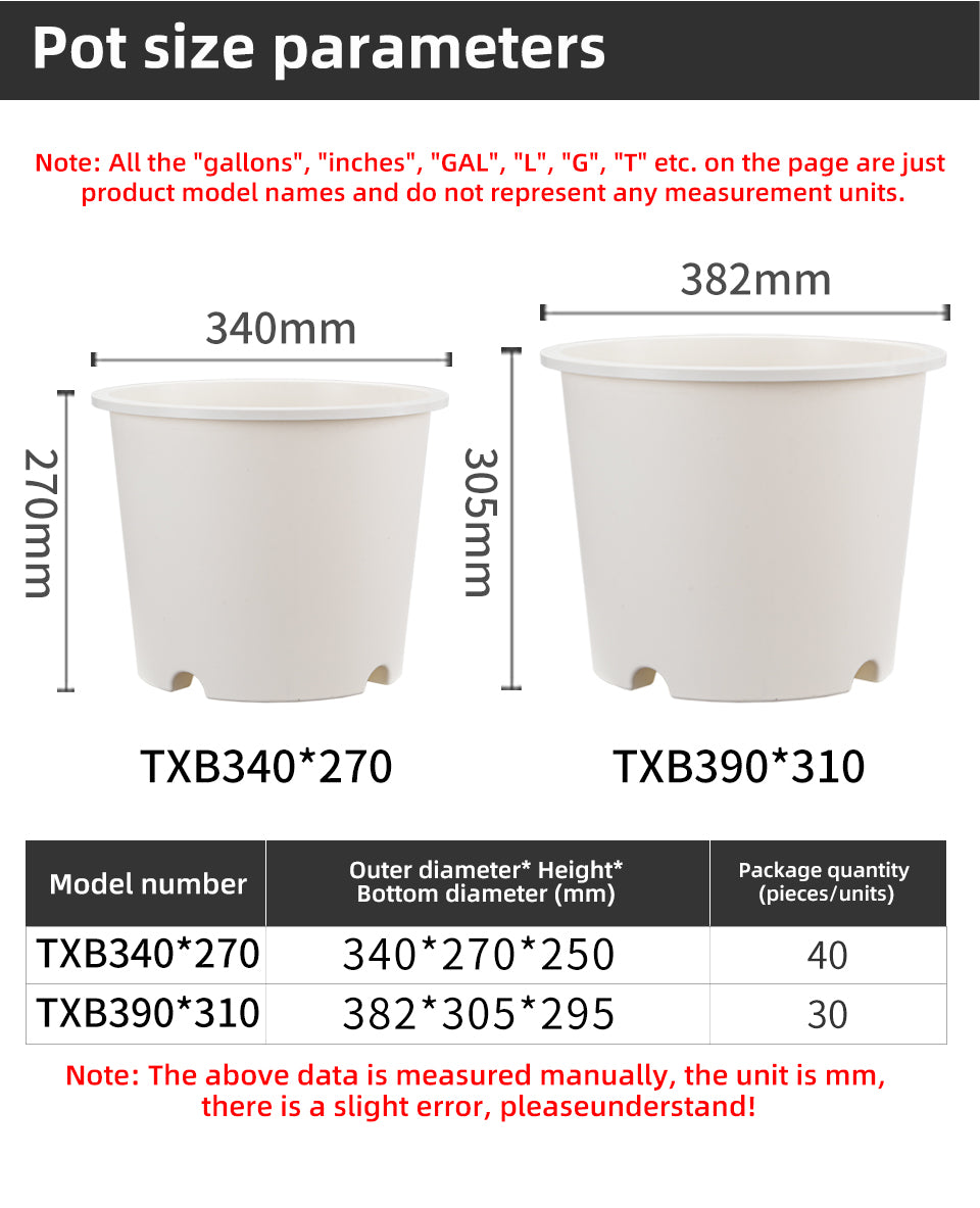 Conical Flower Pot Covers, Modern Plastic Planters, White/Gold/Blackish Gold, Large Tall Planters for Indoor Gardening, Bulk Supply