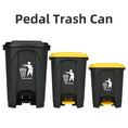 Load image into Gallery viewer, step pedal trash can dark grey yellow FO series 
