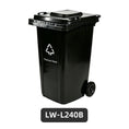 Load image into Gallery viewer, Wheeled Plastic Waste Bins, 100-240L Color-Coded Sorting Containers with Lids, Bulk Supply
