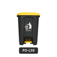 Load image into Gallery viewer, Hands-Free Step Pedal Trash Cans, 30L/50L/80L Plastic Waste Bins, Bulk Supply
