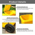 Load image into Gallery viewer, Foot Pedal Medical Waste Bins, 120L/240L Yellow Biohazard Plastic Containers, Bulk Supply
