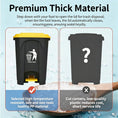 Load image into Gallery viewer, Hands-Free Step Pedal Trash Cans, 30L/50L/80L Plastic Waste Bins, Bulk Supply
