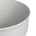 Load image into Gallery viewer, OUMUHE 13.8 Inch Plastic Planters with Drainage and Saucers, Set of 2, Large Flower Pots for Indoor Outdoor Plants, Available in Terracotta & White
