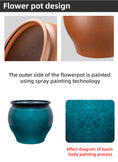 Load image into Gallery viewer, Chinese Style Jar-Shaped Flower Pots ZCB Series, Imitation Ceramic Plastic Planters, 5 Color Options, Large Decorative Planters for Gardening, Bulk Supply
