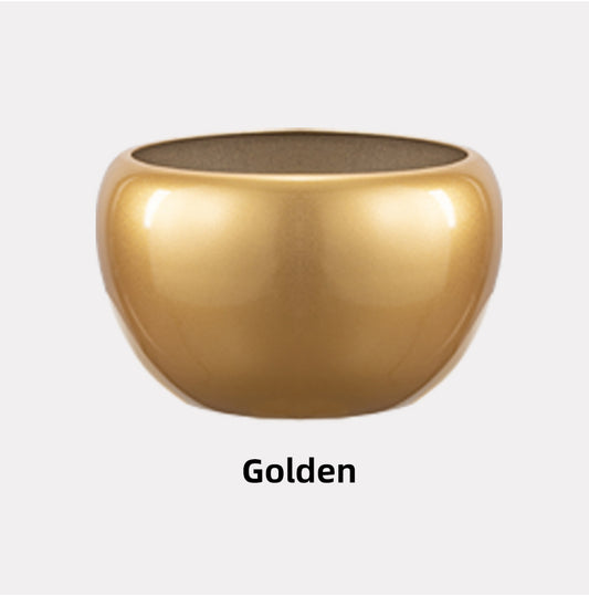 Butterfly Orchid Chinese Style Flower Pots , Round Imitation Ceramic Plastic Planters, 5 Color Options, Decorative Planters for Indoor Gardening, Bulk Supply